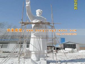 毛泽东雕塑挥手站像,毛泽东挥手像,毛泽东雕塑像